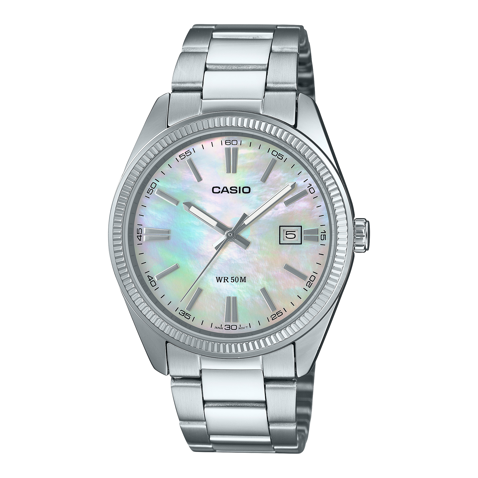Casio MTP1302PSC-7A | Analog Silver