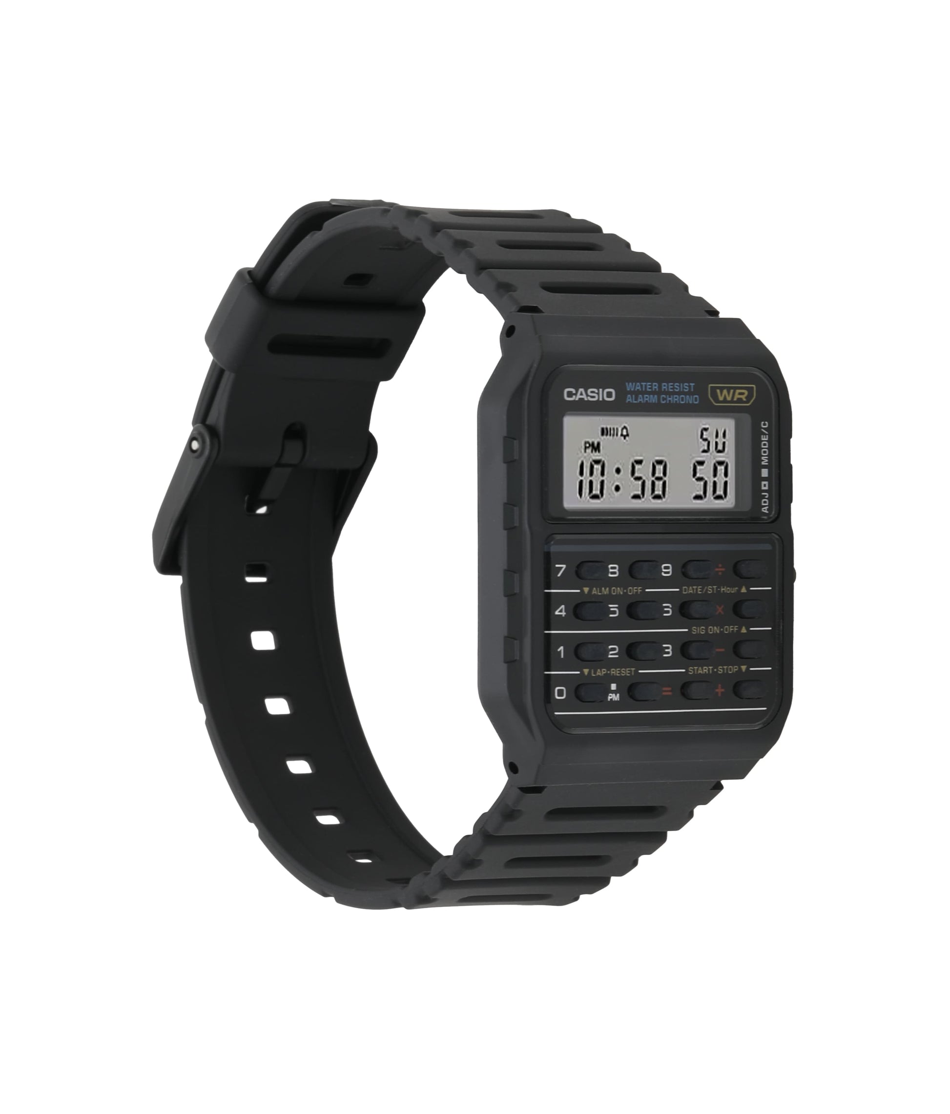 Casio CA53W-1 | Black Data Bank Watch
