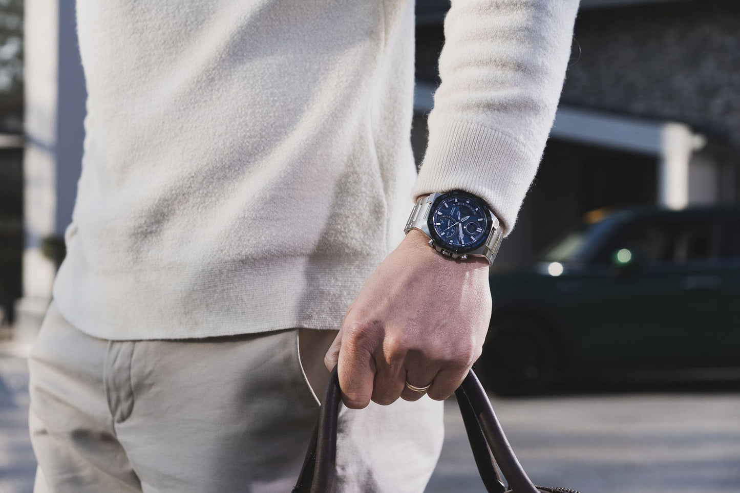 Casio ECB950DB-2A | EDIFICE Analog Digital Combination Watch