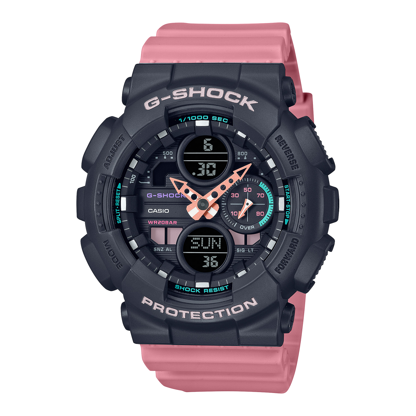 Casio GMAS140-4A | Pink Women's Watch G-SHOCK