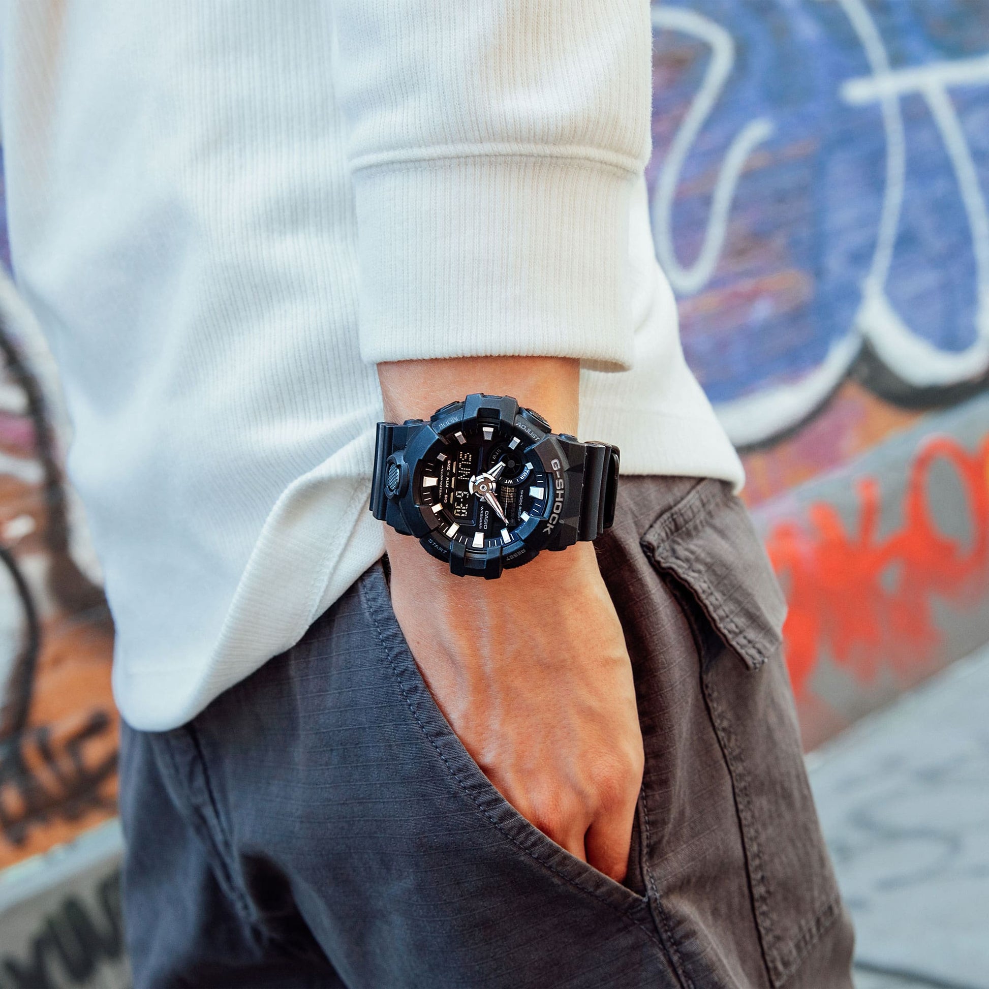Casio GA700-1B | Black Analog-digital Watch - G-SHOCK