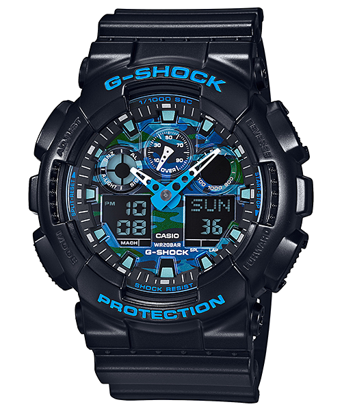 Casio GA100CB-1A | Analog-Digital Black Men's Watch G-SHOCK