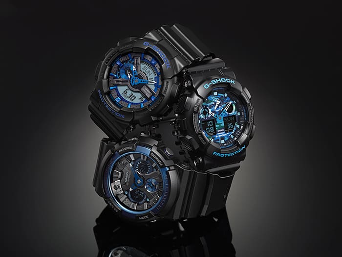 Casio GA100CB-1A | Analog-Digital Black Men's Watch G-SHOCK