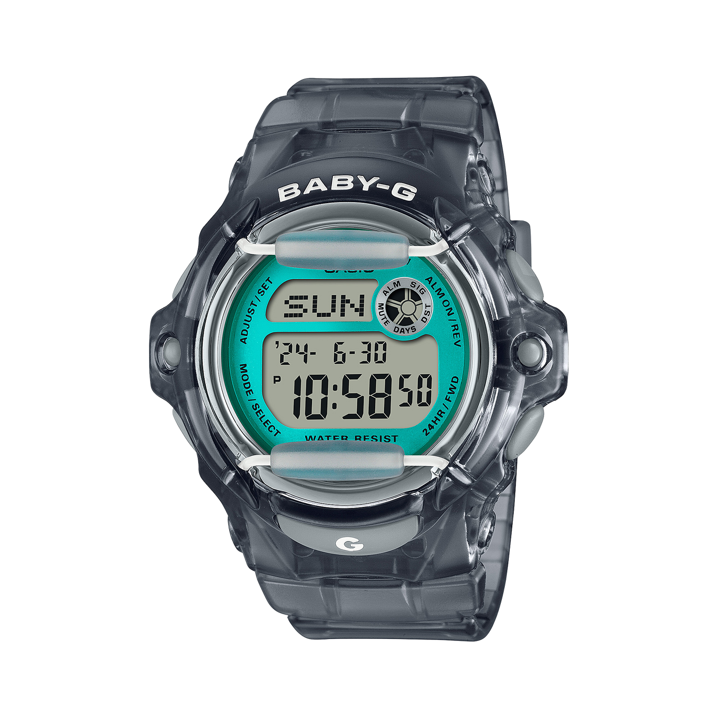 Casio BG169R-8B | BABY-G Women's Clear Grey Watch