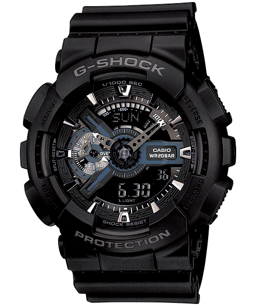 Casio GA110-1B | Analog-Digital Black Men's Watch G-SHOCK