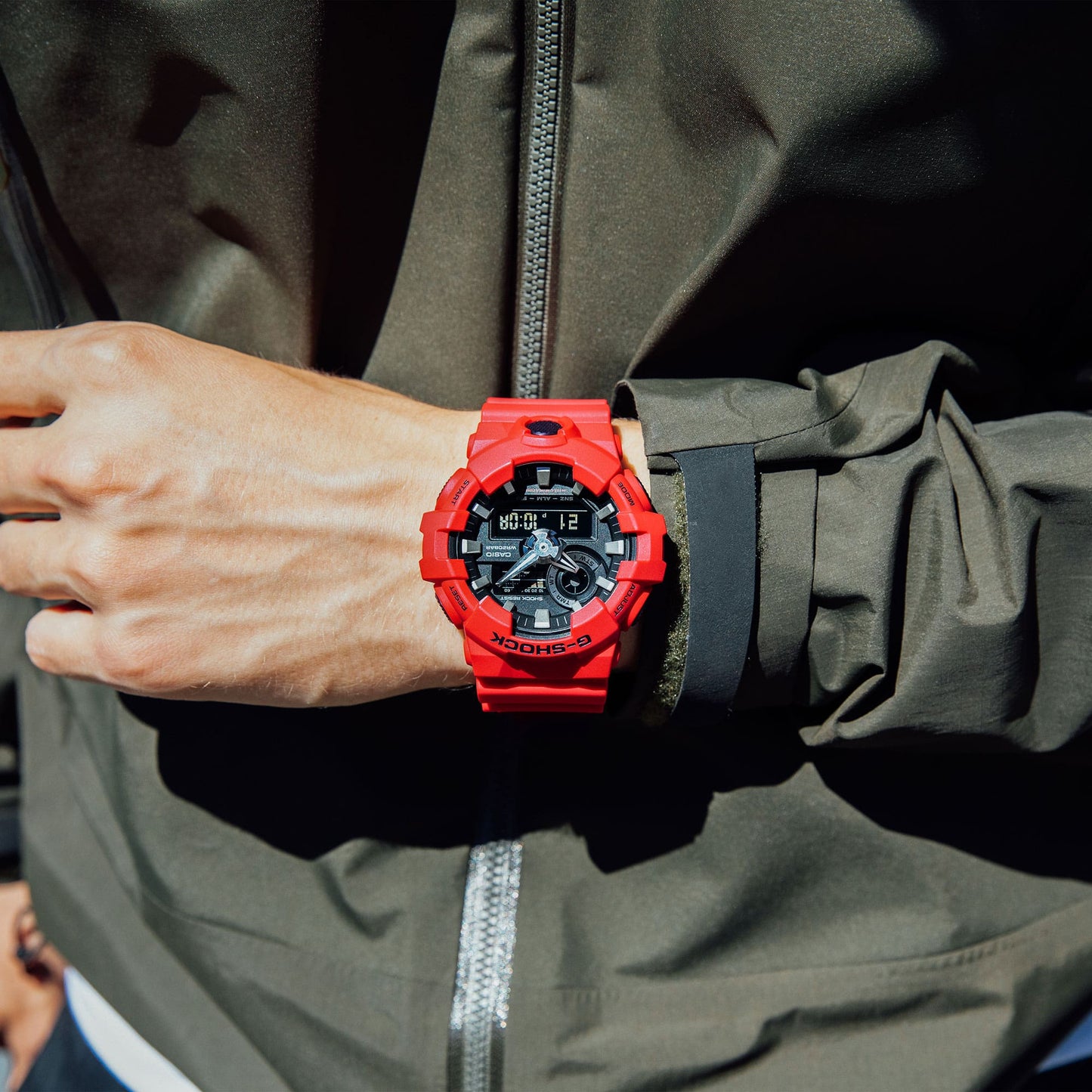 Casio GA700-4A | Red Analog-digital Women's Watch - G-SHOCK