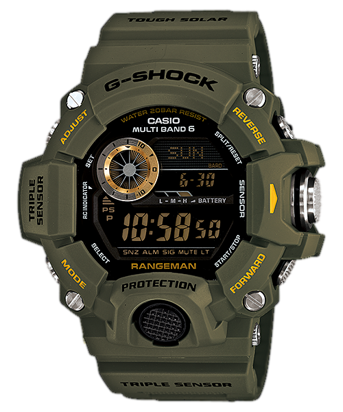Casio GW9400-3 | Green Master of G Men's Watch G-SHOCK