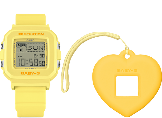 Casio BGD10KH-9 | BABY-G DIGITAL Yellow