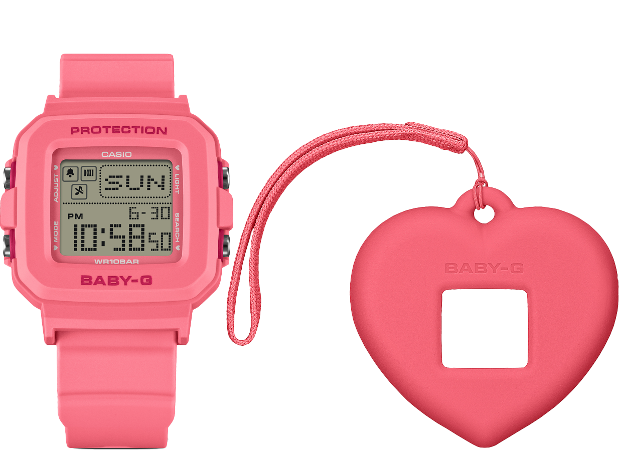 Casio BGD10KH-4 | BABY-G DIGITAL Pink