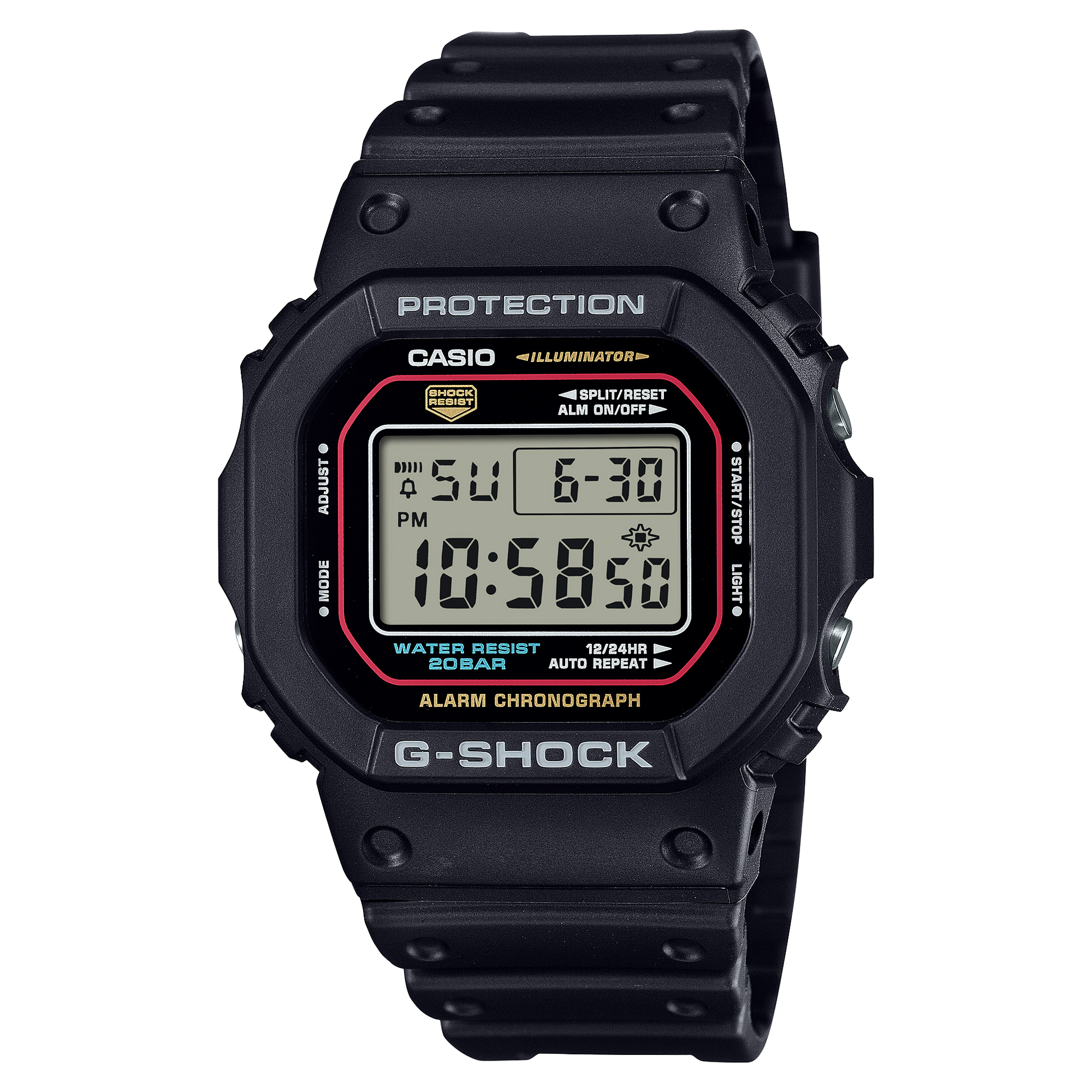 Casio DW5600RL-1 | G-SHOCK DIGITAL Black