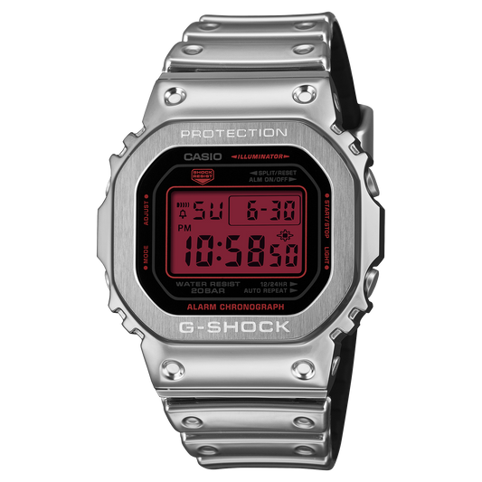 Casio GM5600YRA-8 | G-SHOCK DIGITAL Silver