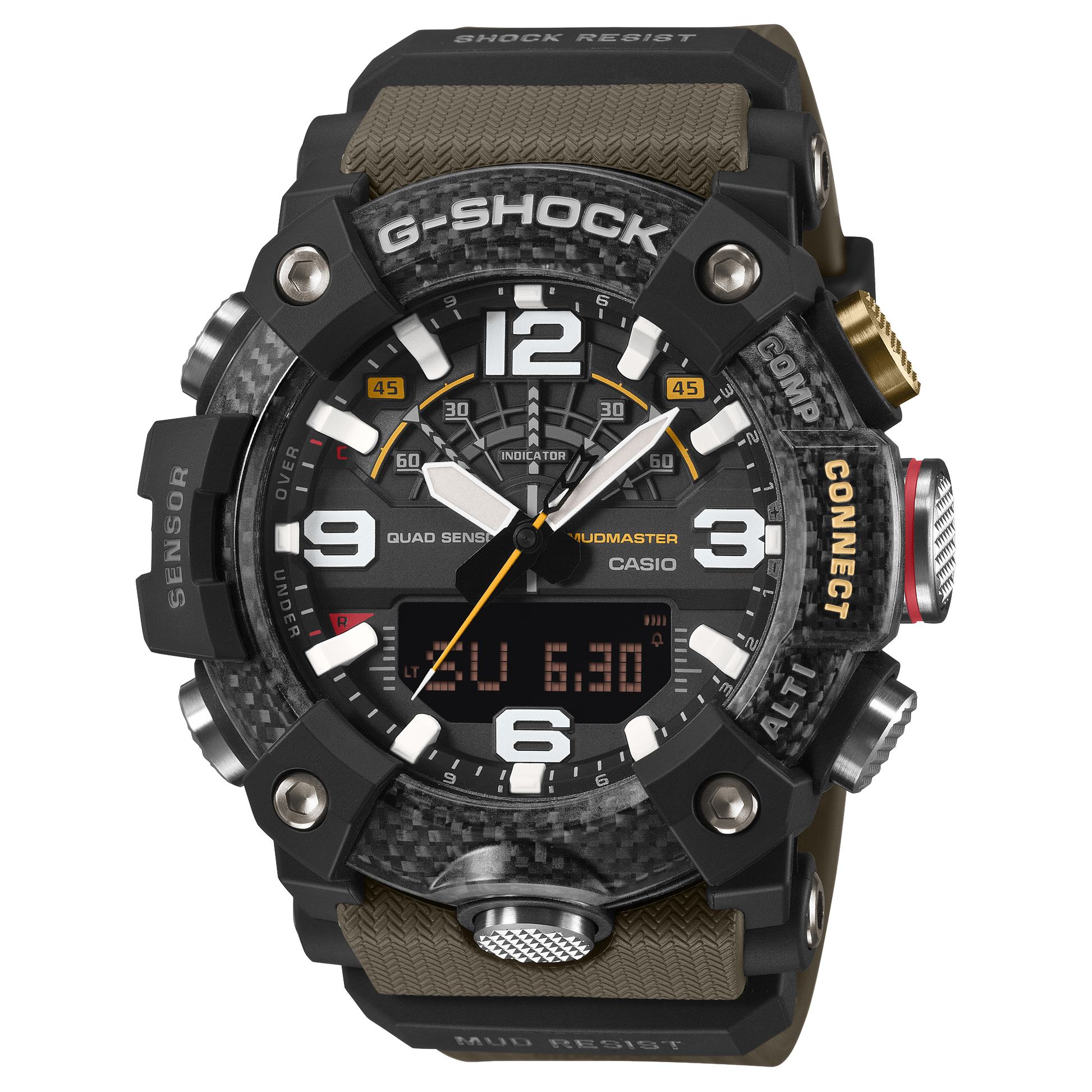 Casio GGB100X-1A3 | G-SHOCK MASTER OF G - LAND Black