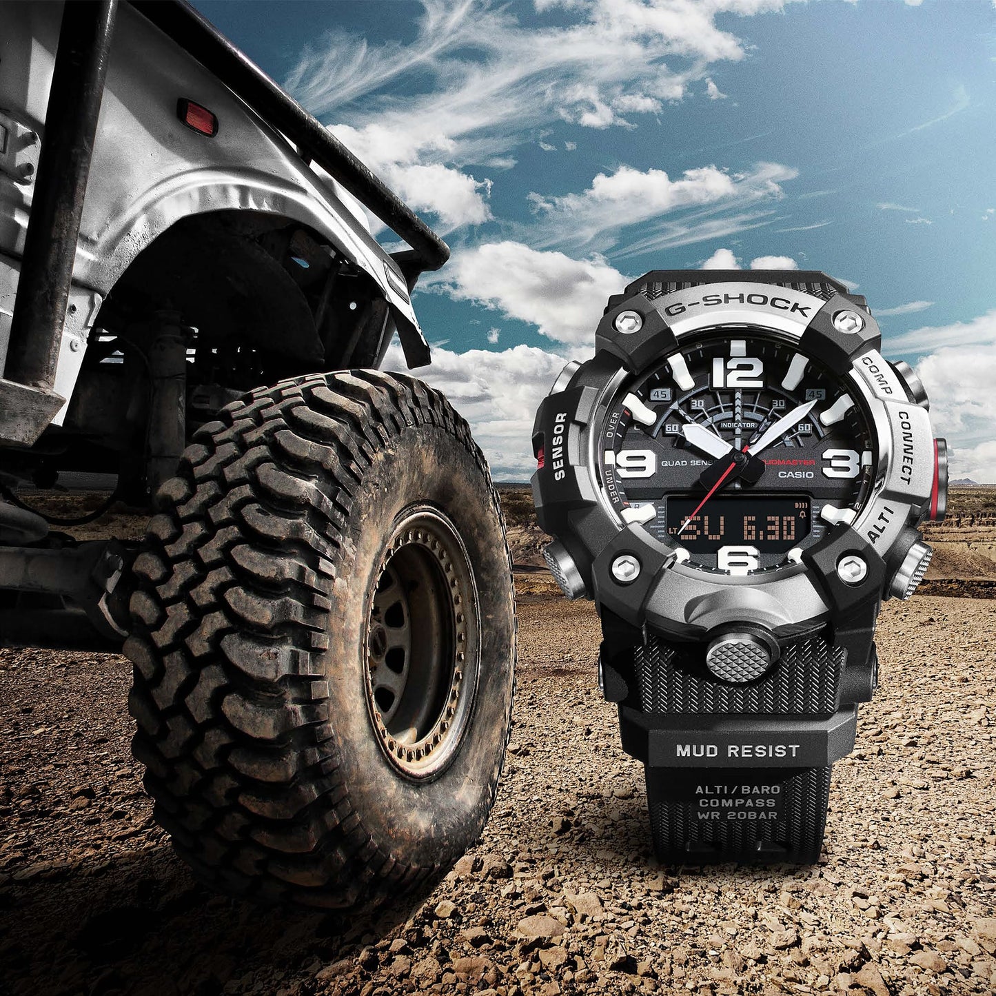 Casio GGB100XM-1A | G-SHOCK MASTER OF G - LAND Black