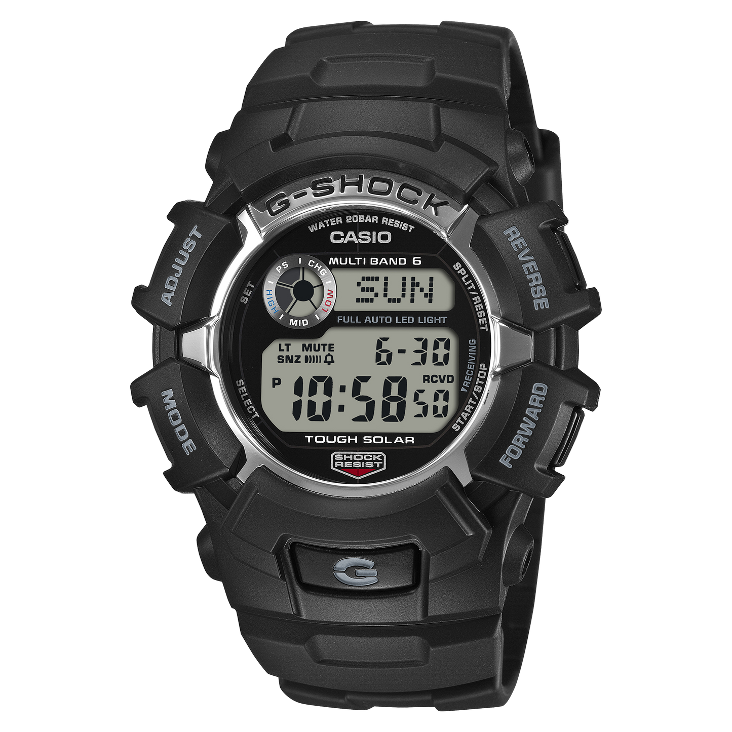 Casio GW2310U-1 | G-SHOCK DIGITAL Silver