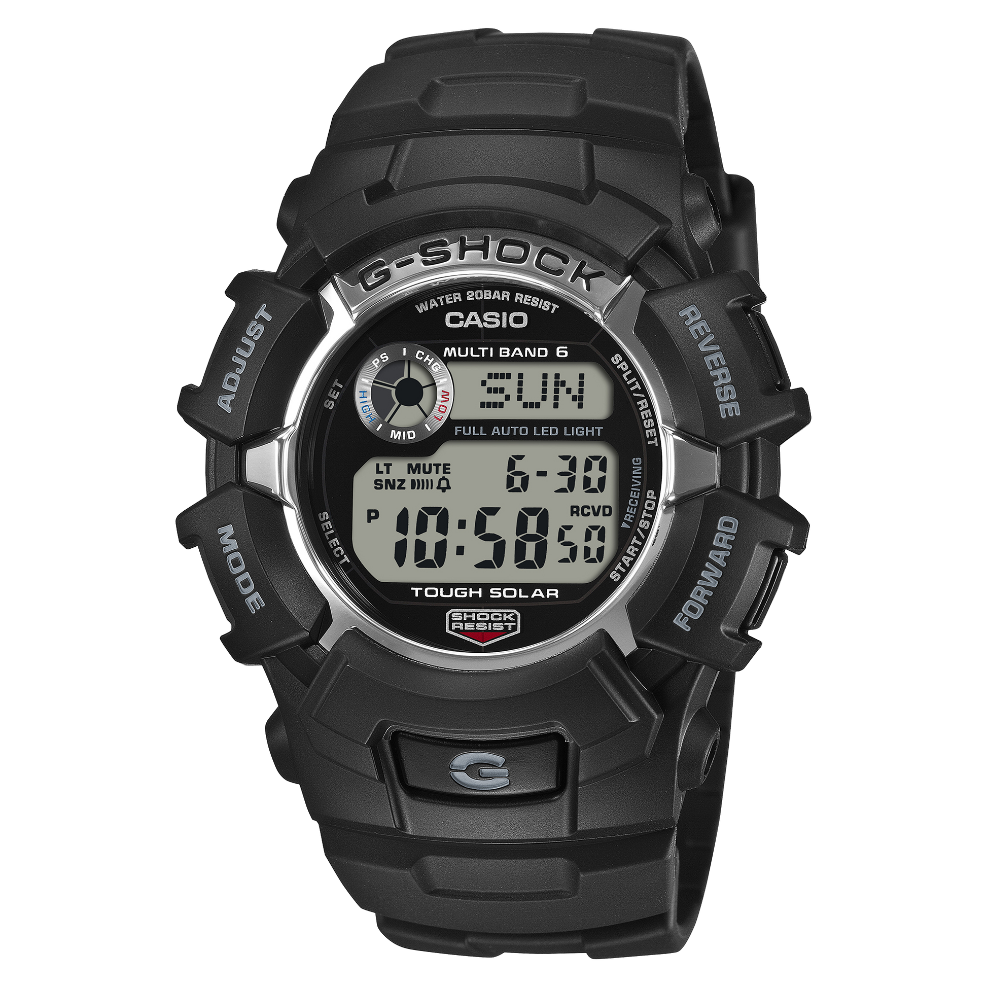 Casio GW2310U-1 | G-SHOCK DIGITAL Silver