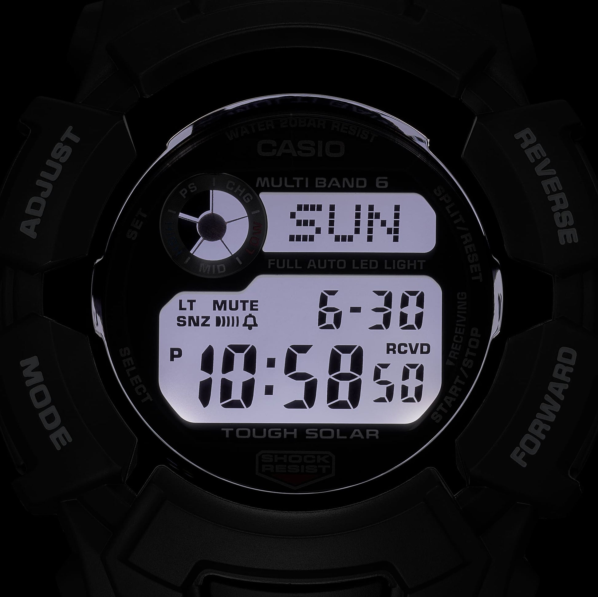 Casio GW2310U-1 | G-SHOCK DIGITAL Silver