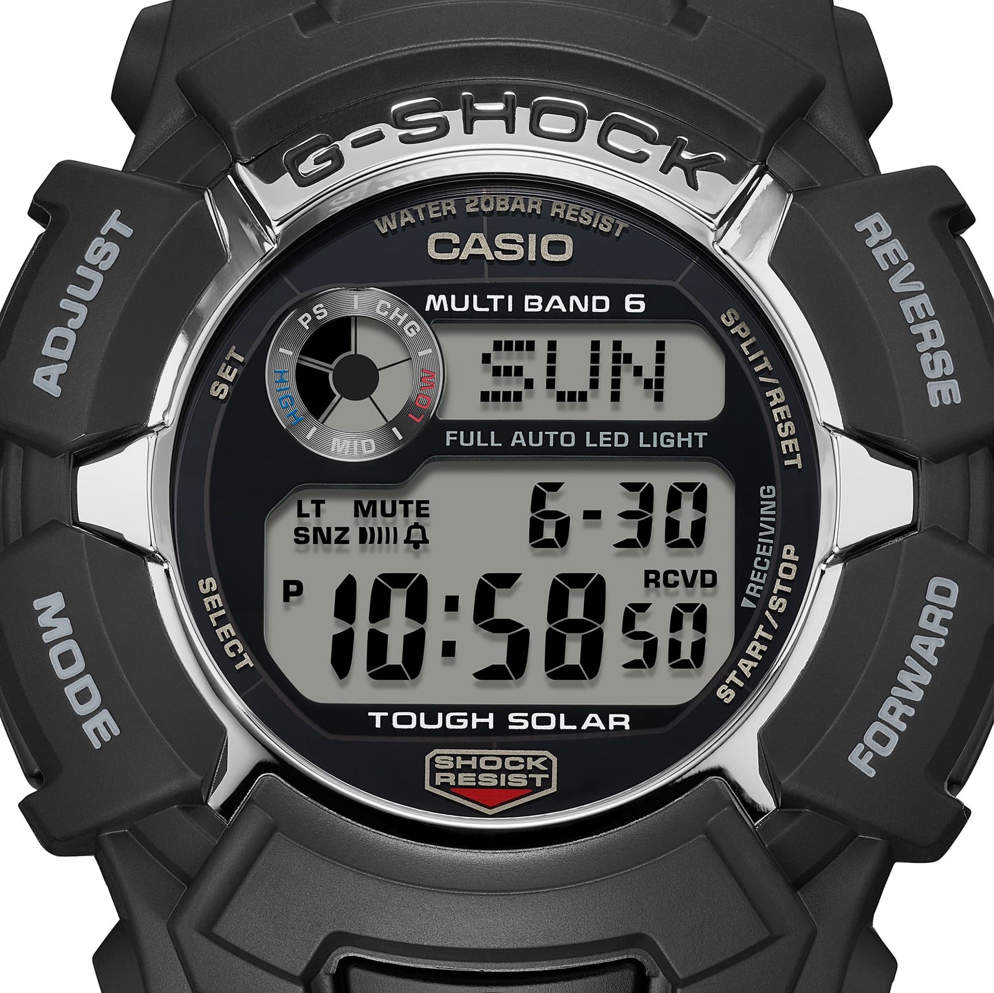 Casio GW2310U-1 | G-SHOCK DIGITAL Silver