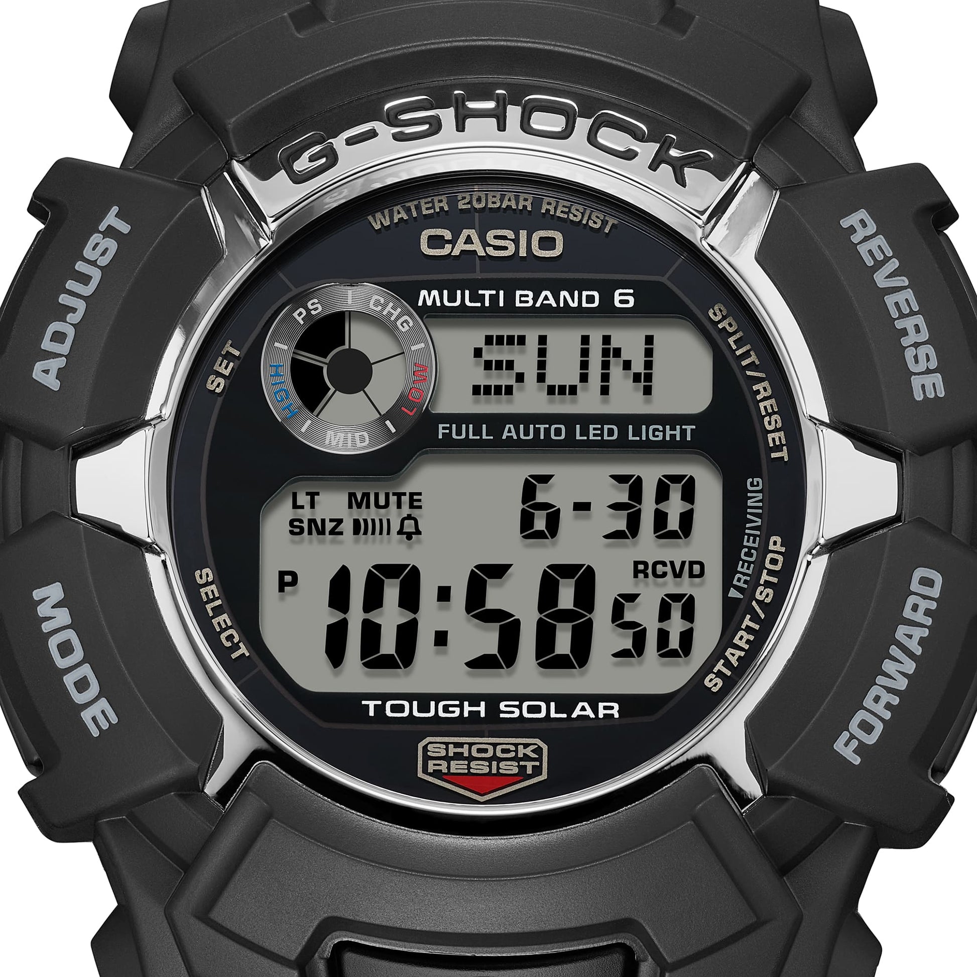 Casio GW2310U-1 | G-SHOCK DIGITAL Silver