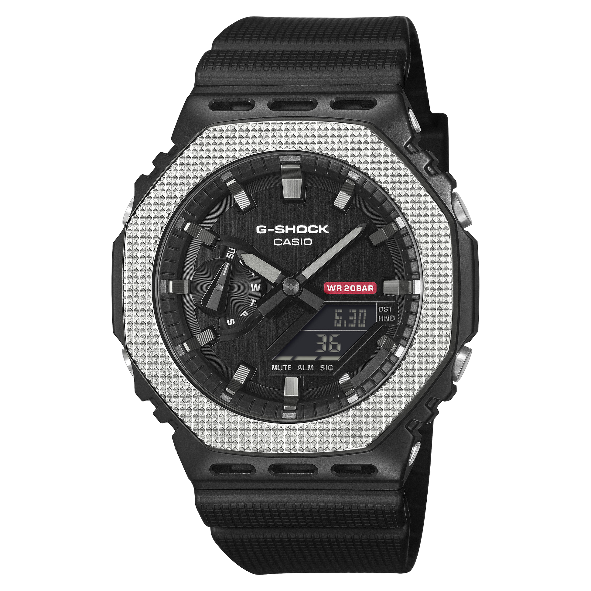 Casio GM2100BM-1A | G-SHOCK G-STEEL Silver