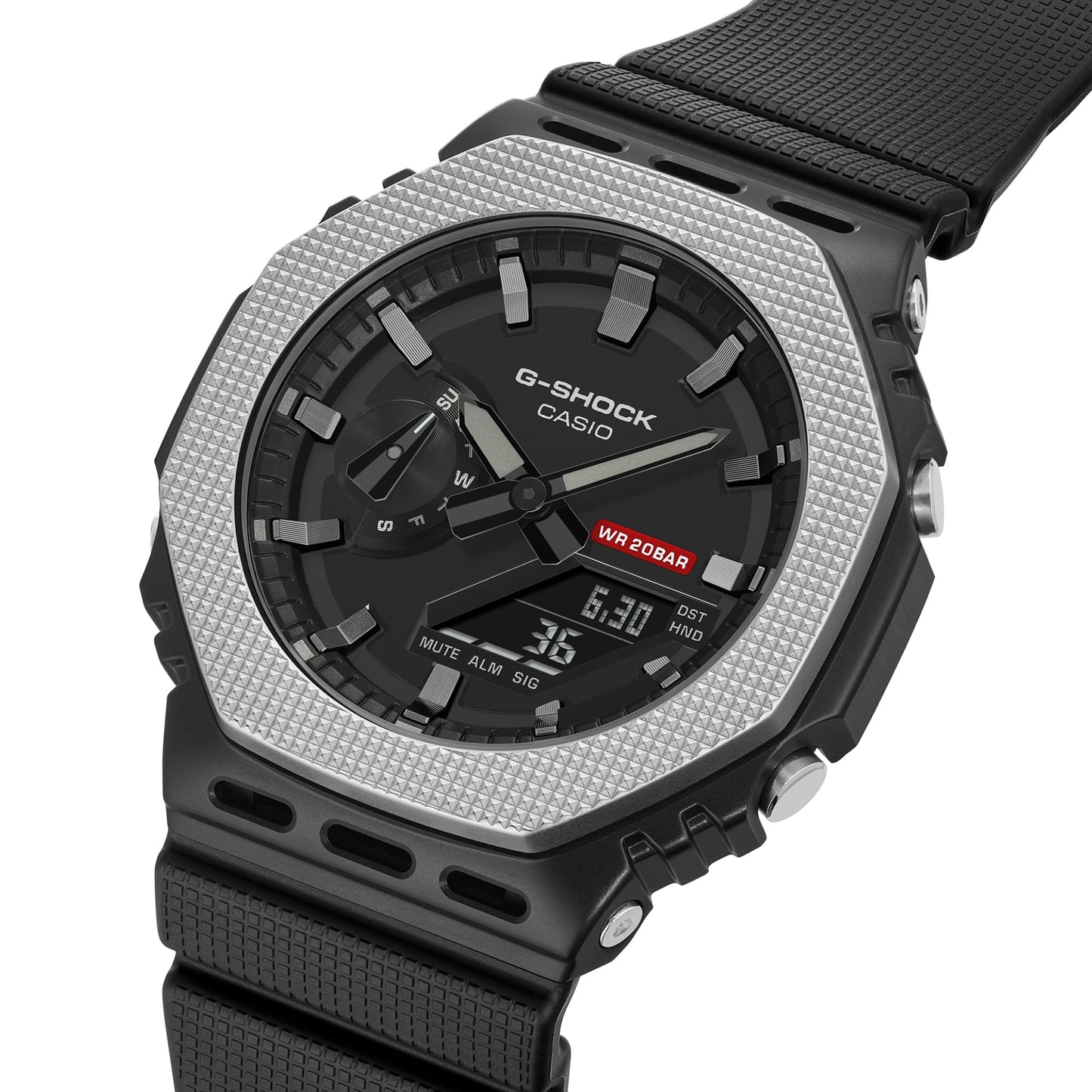 Casio GM2100BM-1A | G-SHOCK G-STEEL Silver