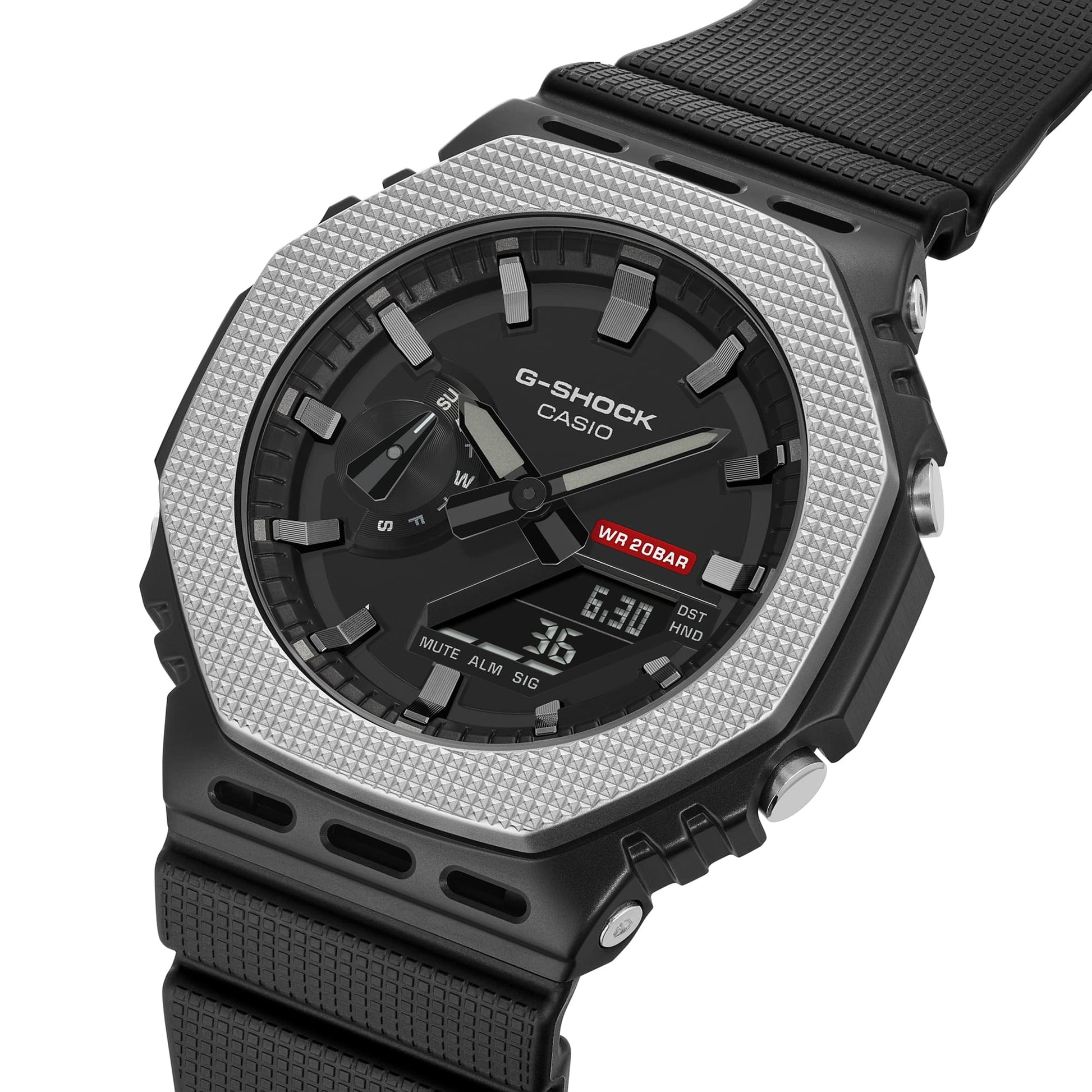 Casio GM2100BM-1A | G-SHOCK G-STEEL Silver