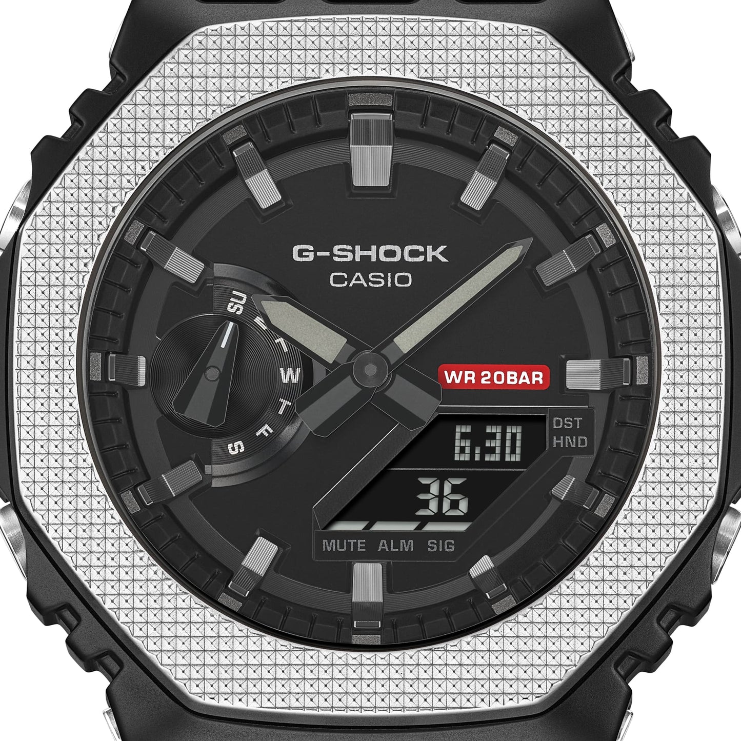 Casio GM2100BM-1A | G-SHOCK G-STEEL Silver