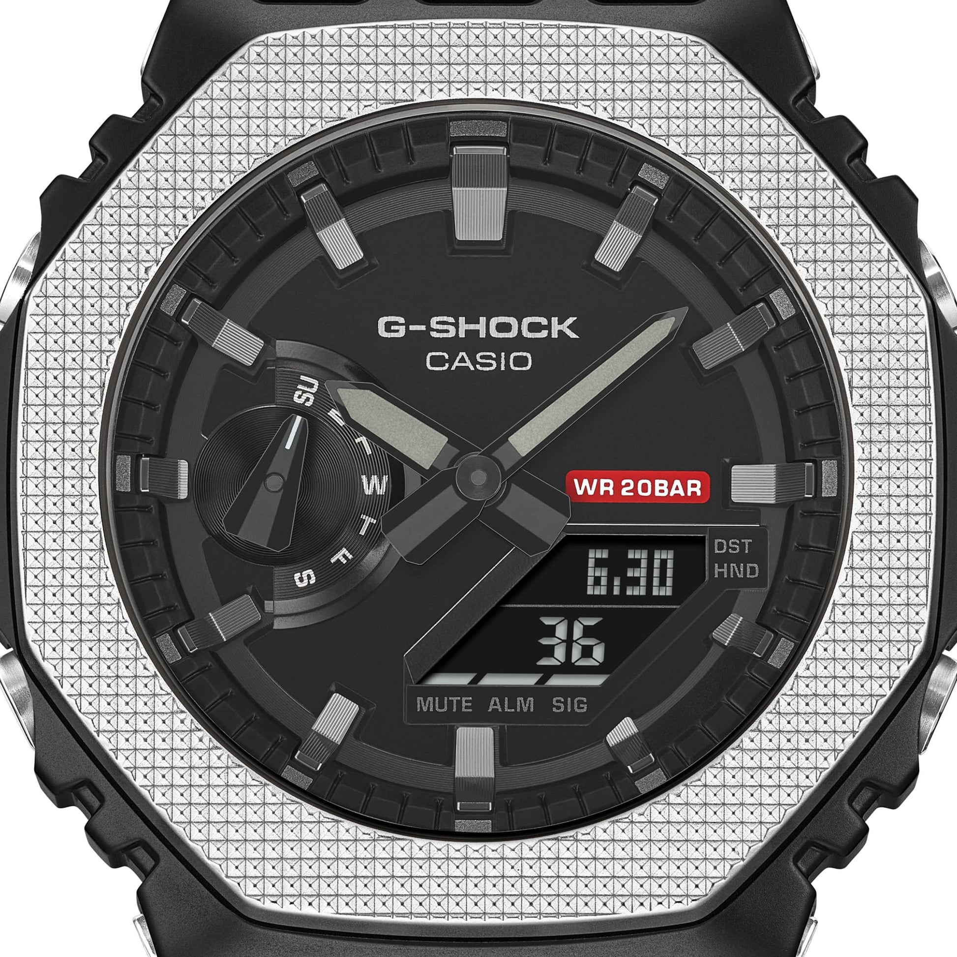 Casio GM2100BM-1A | G-SHOCK G-STEEL Silver