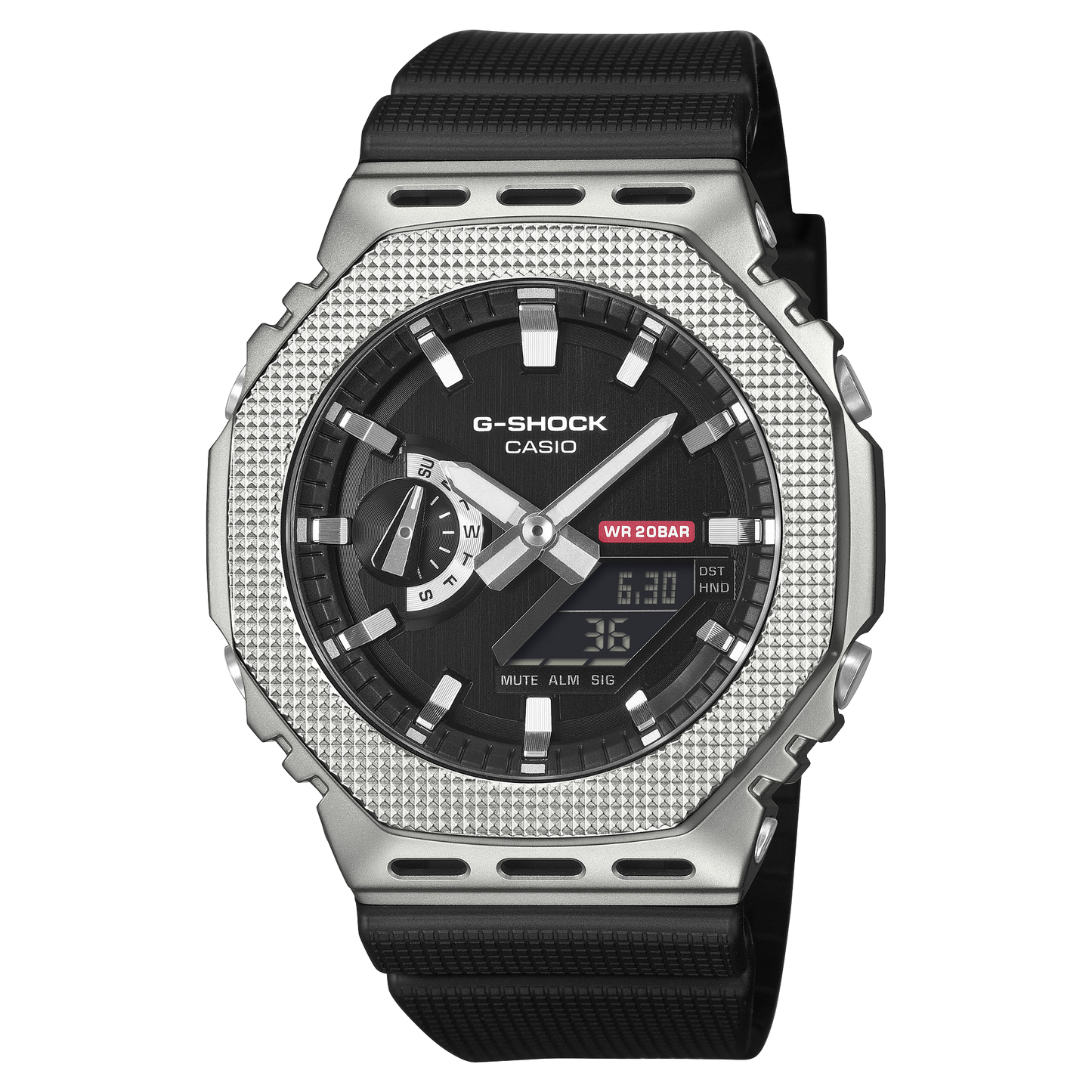 Casio GM2100M-1A | G-SHOCK G-STEEL Silver
