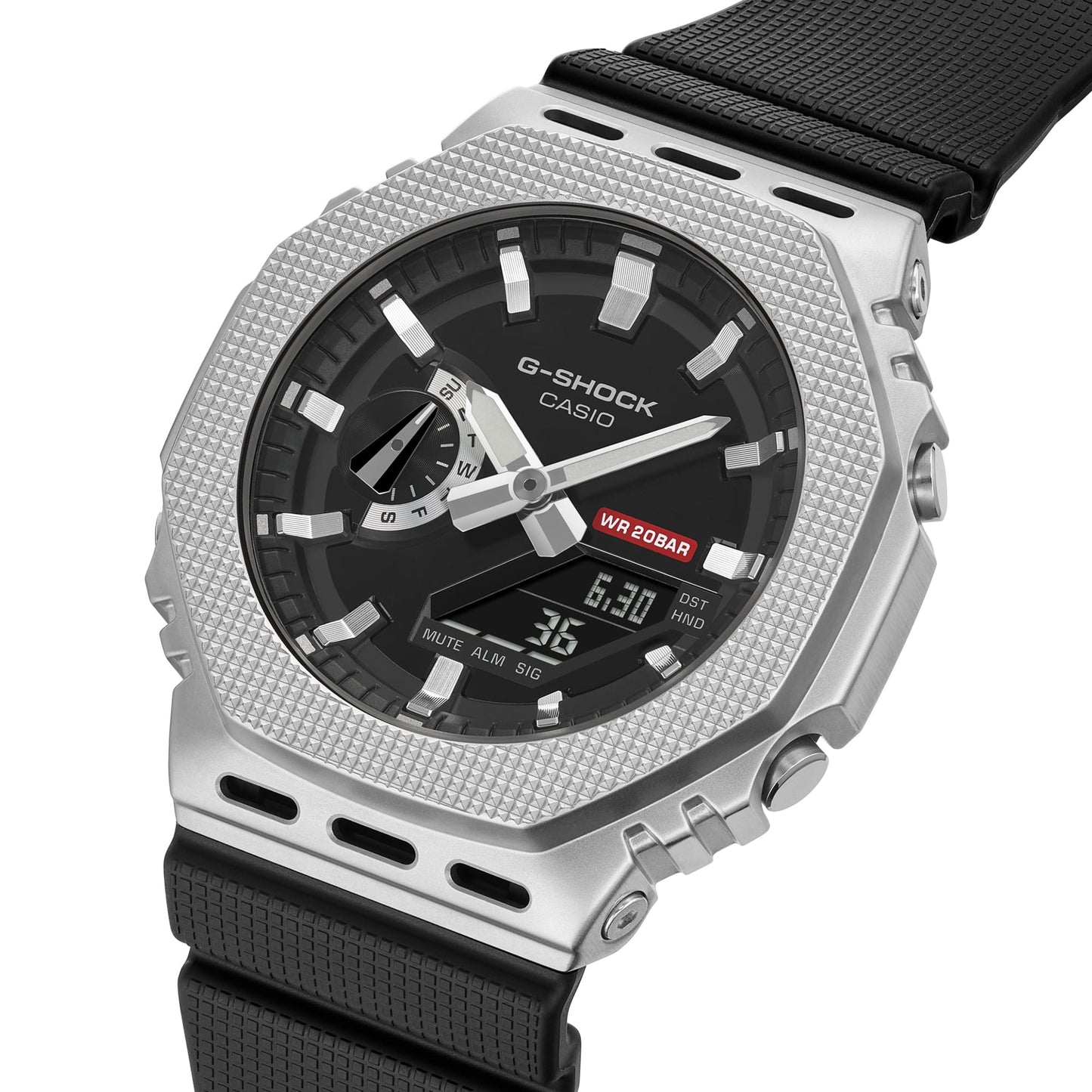 Casio GM2100M-1A | G-SHOCK G-STEEL Silver