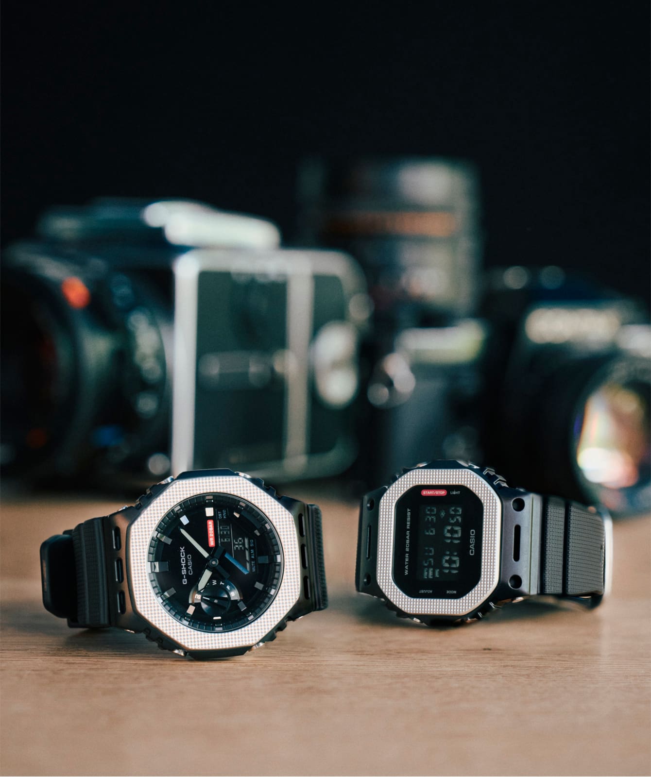 Casio GM5600BM-1 | G-SHOCK G-STEEL Silver
