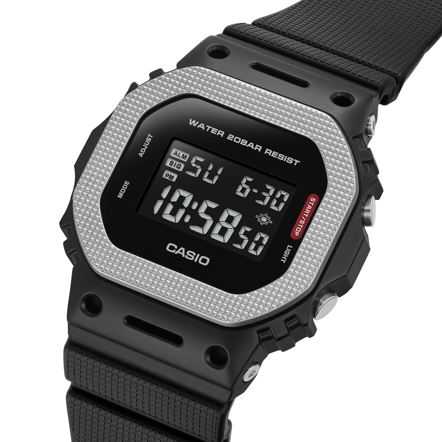 Casio GM5600BM-1 | G-SHOCK G-STEEL Silver