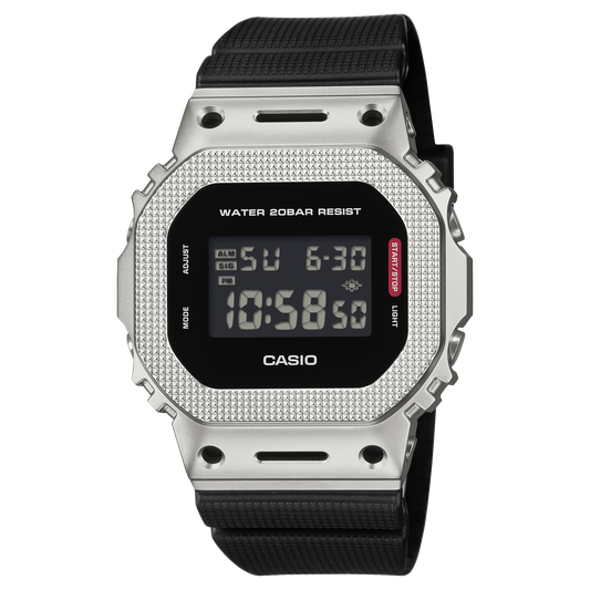 Casio GM5600M-1 | G-SHOCK G-STEEL Silver