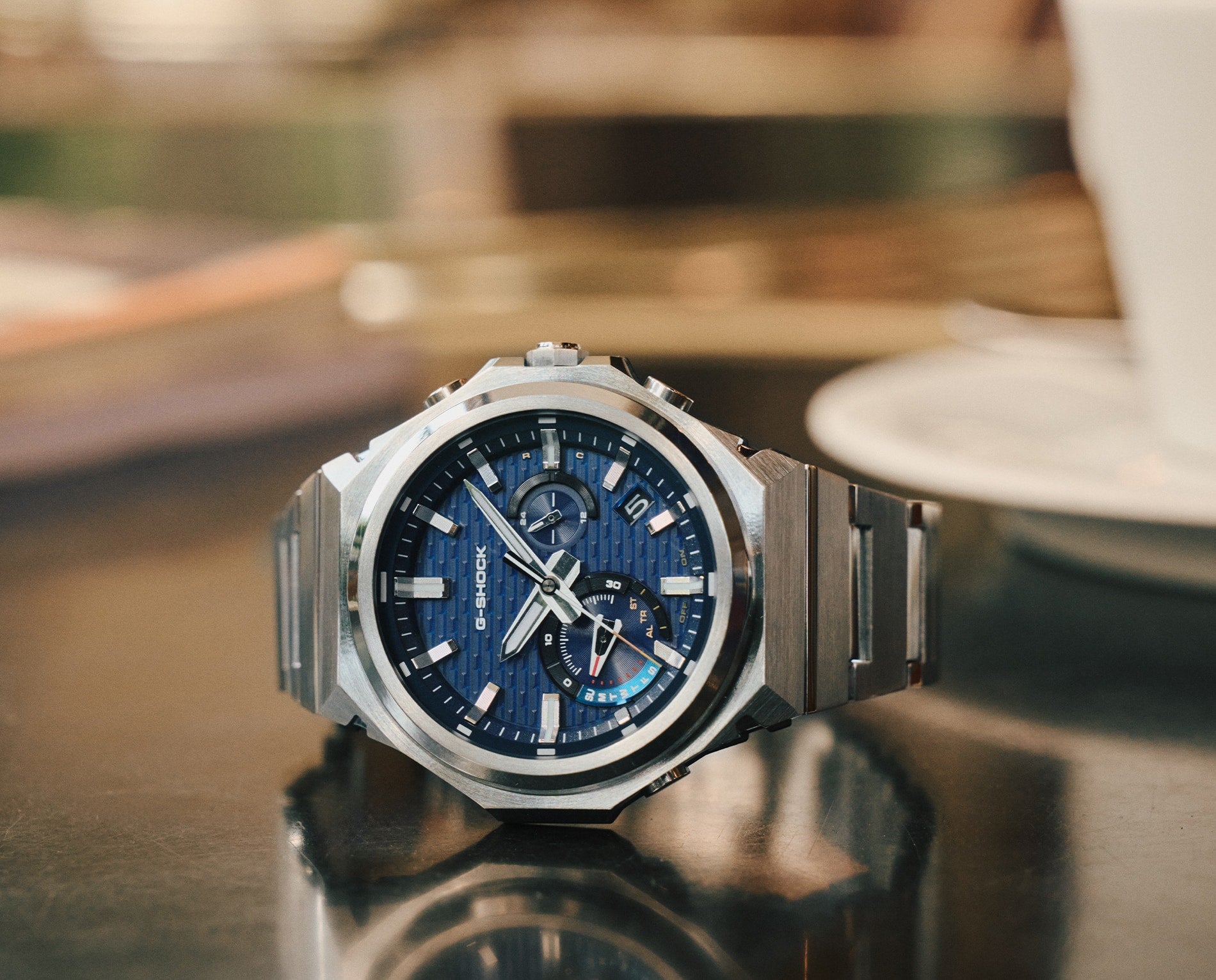 Casio GSTB1000D-2A | G-SHOCK G-STEEL Silver