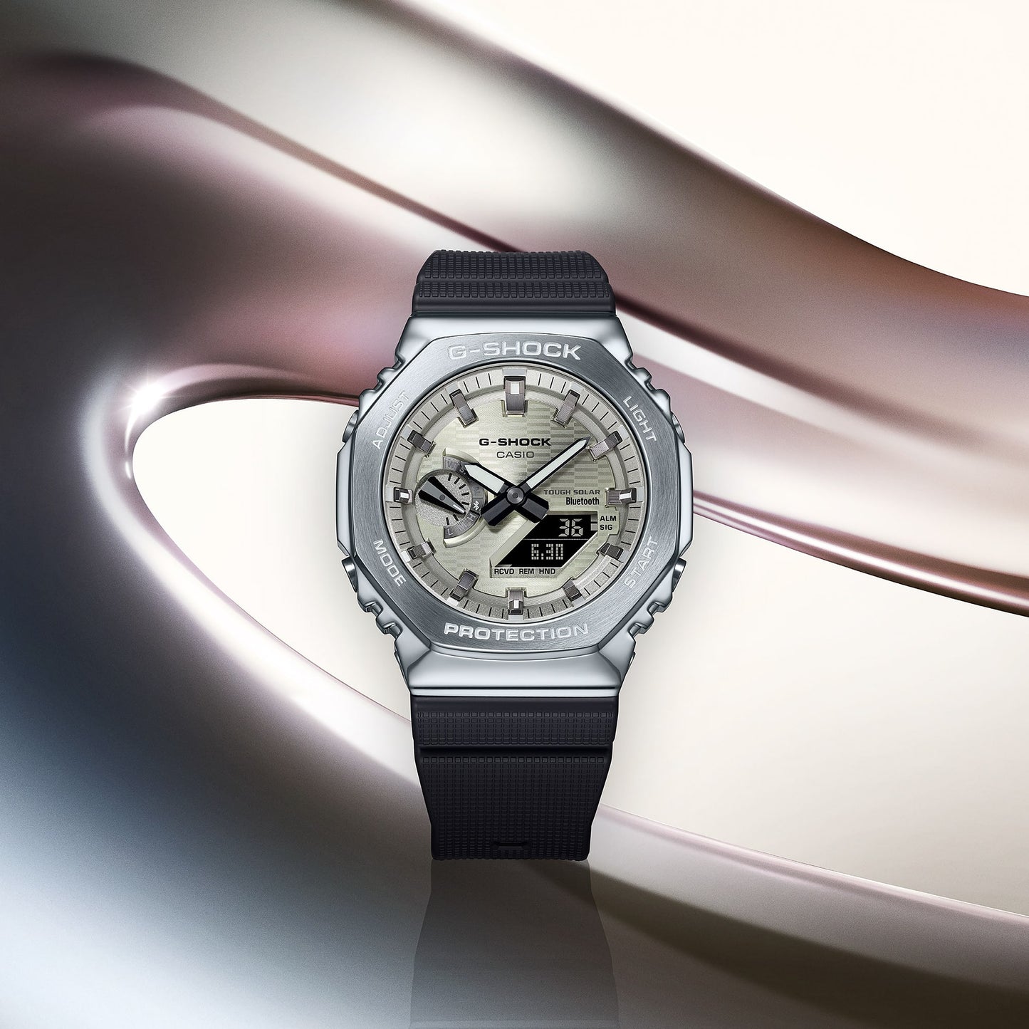 Casio GBM2100A-8B | G-SHOCK G-STEEL Silver