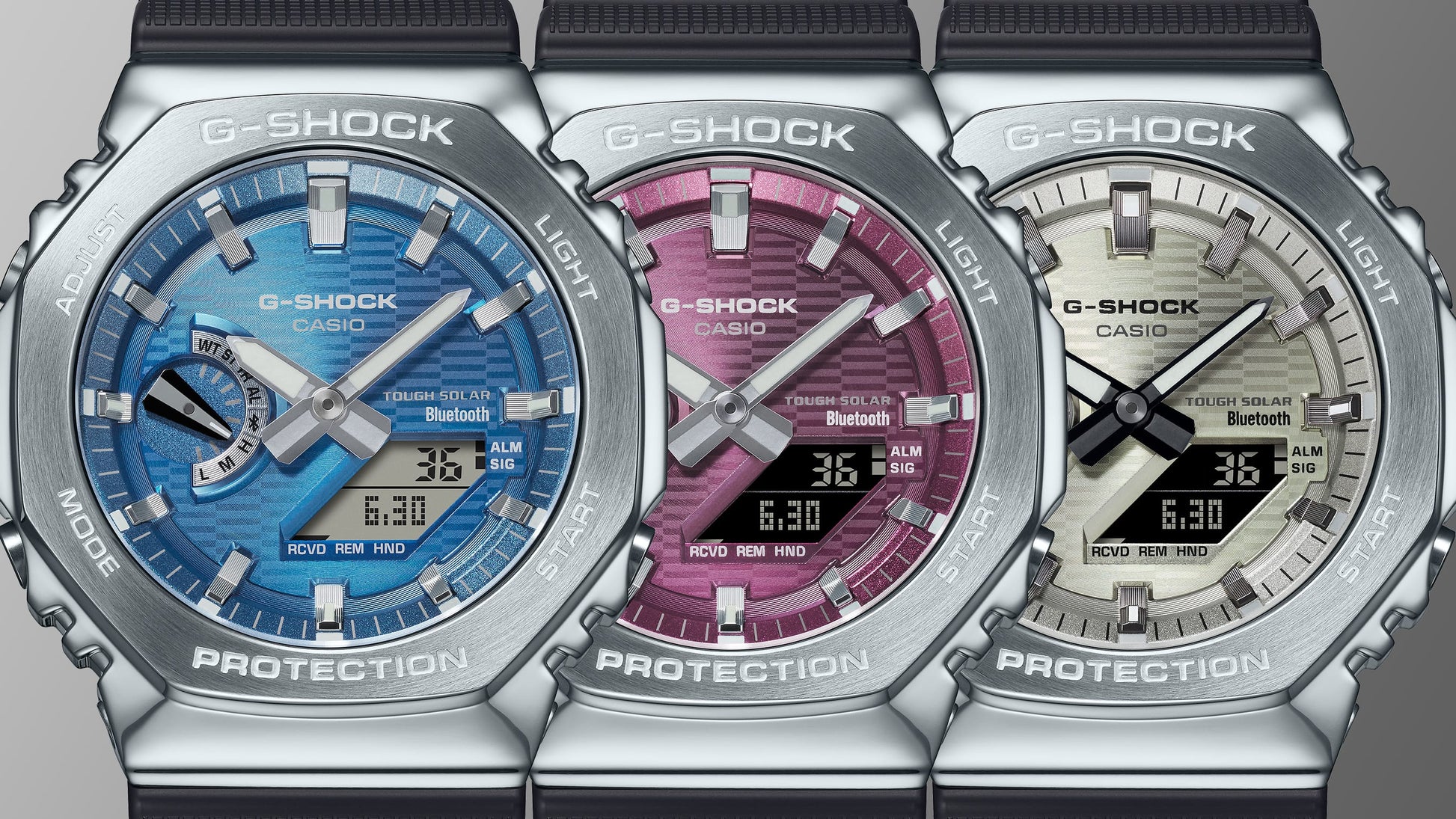 Casio GBM2100A-8B | G-SHOCK G-STEEL Silver