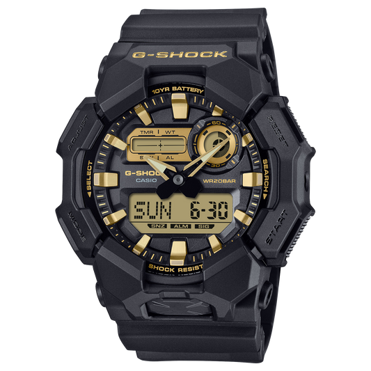 Casio GA010GB-1A9 | G-SHOCK ANALOG-DIGITAL Black