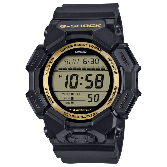 Casio GD010GB-1A9 | G-SHOCK DIGITAL Black