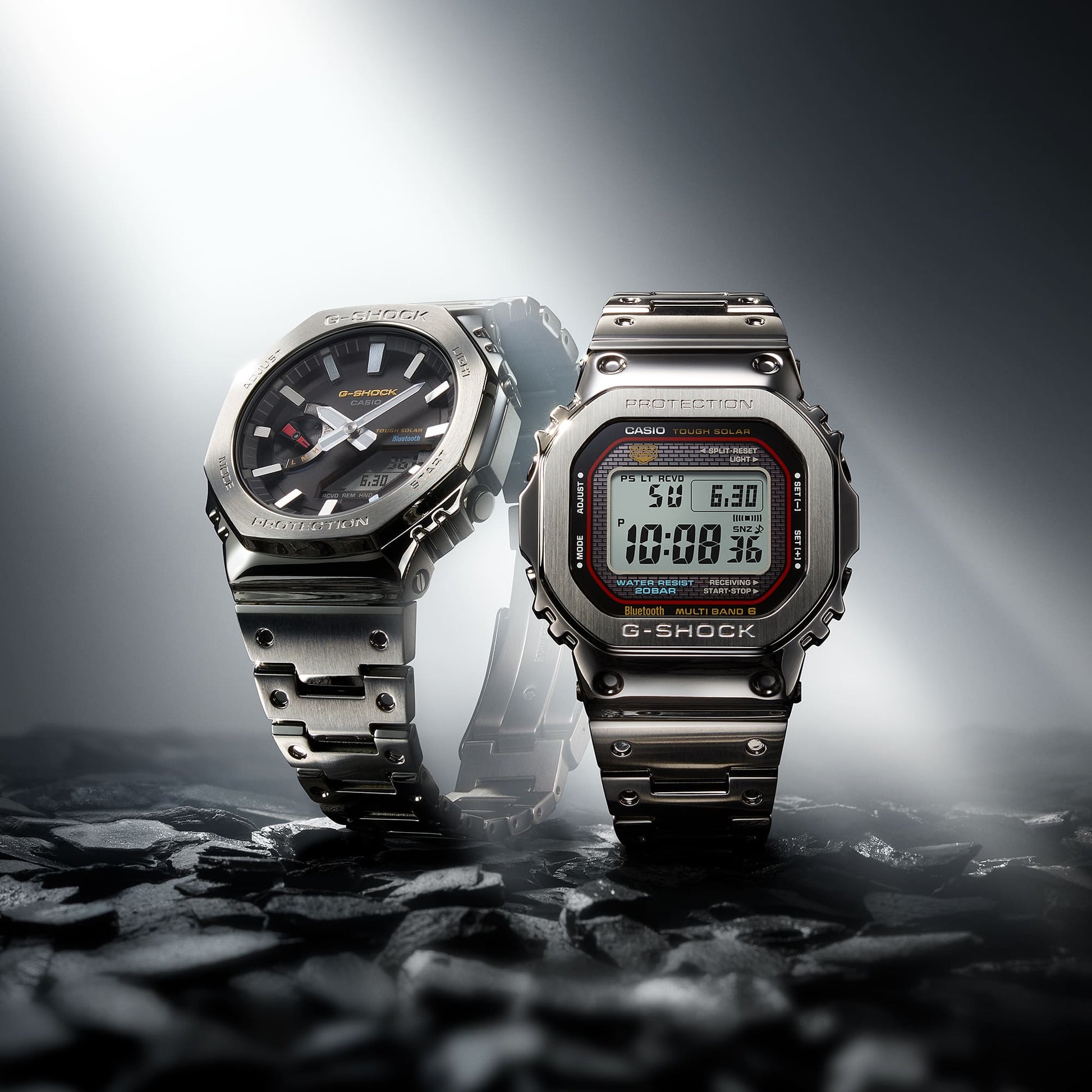 Casio GMB2100SD-1C | G-SHOCK FULL METAL Silver