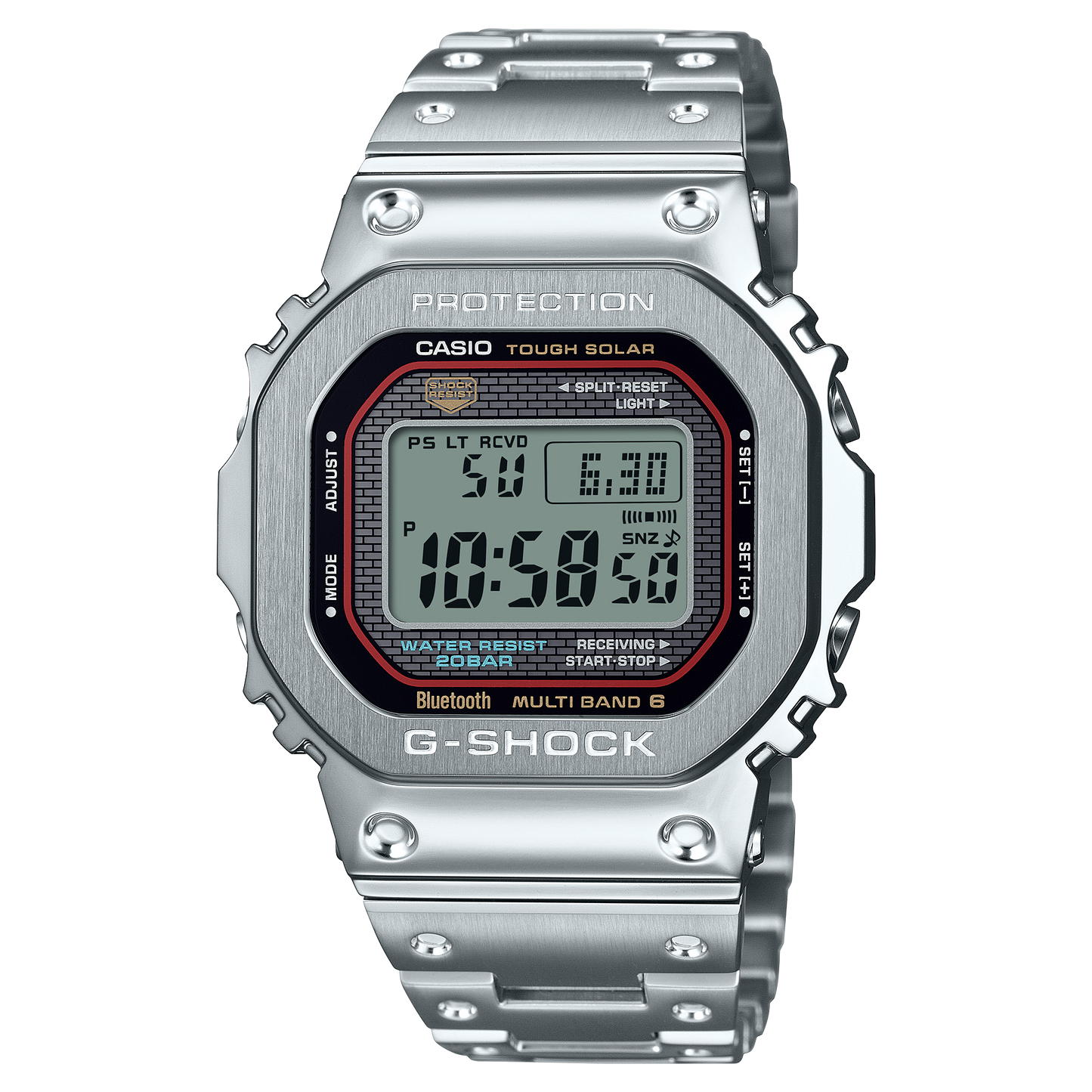 Casio GMWB5000D-1C | G-SHOCK FULL METAL Silver