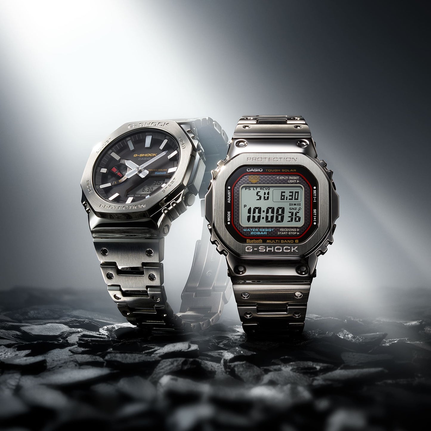 Casio GMWB5000D-1C | G-SHOCK FULL METAL Silver