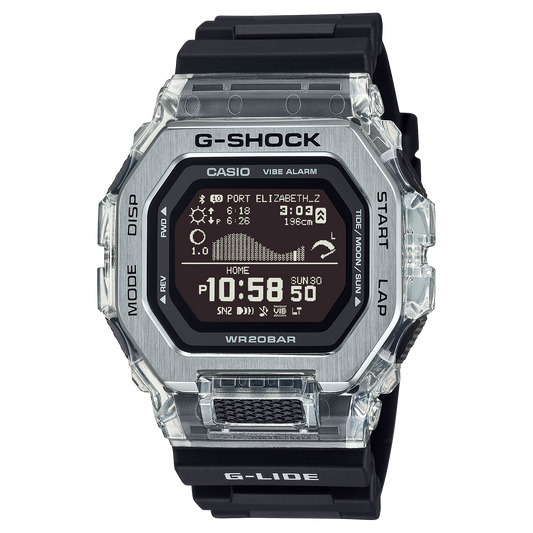 Casio GBX100S-1 | G-SHOCK G-LIDE Silver