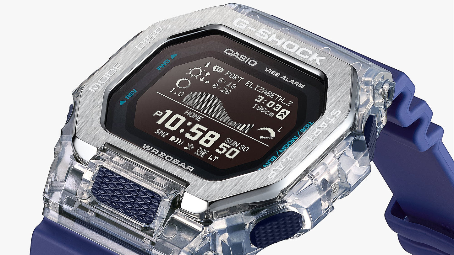 Casio GBX100S-1 | G-SHOCK G-LIDE Silver