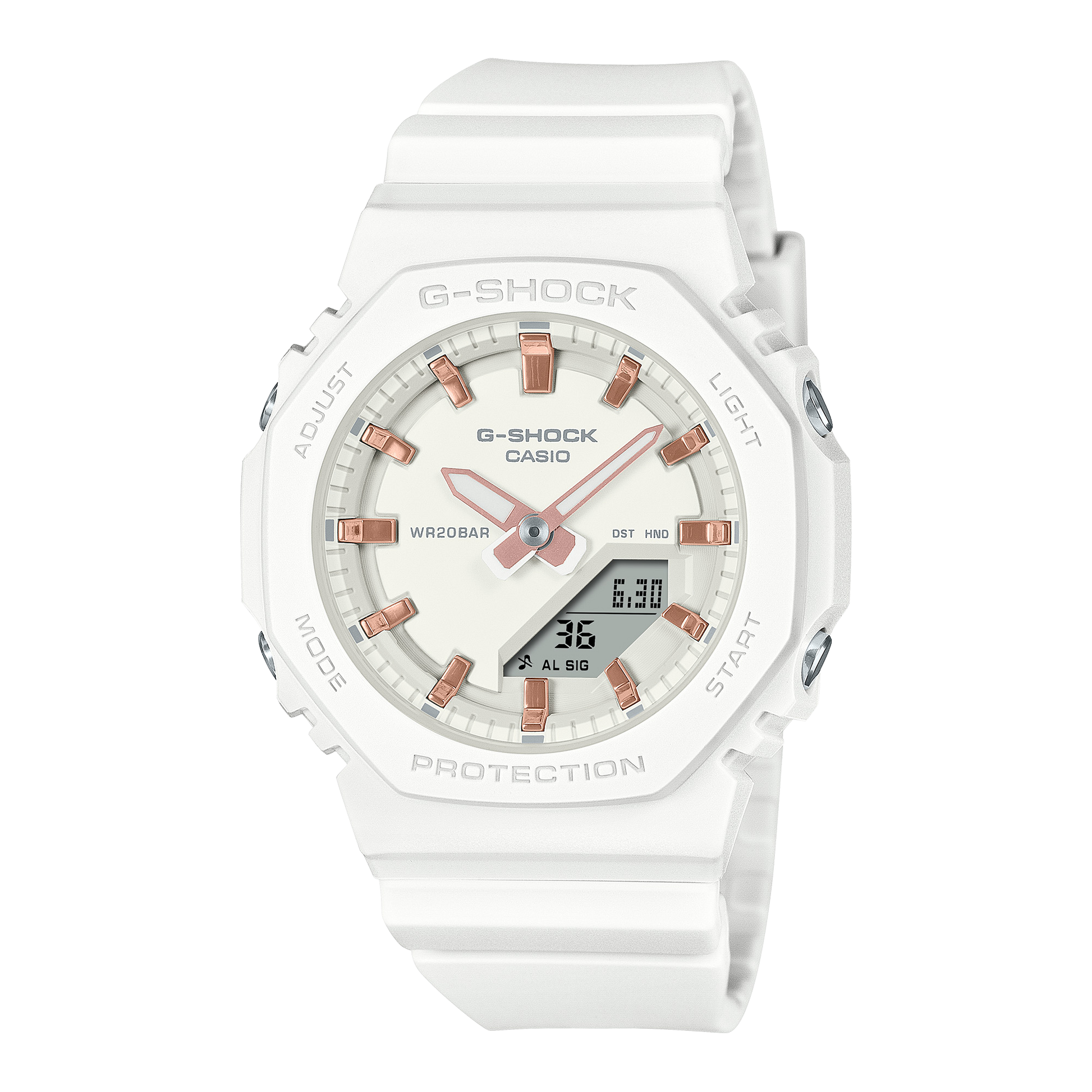 Casio GMAP2100M-7A | G-SHOCK ANALOG-DIGITAL White