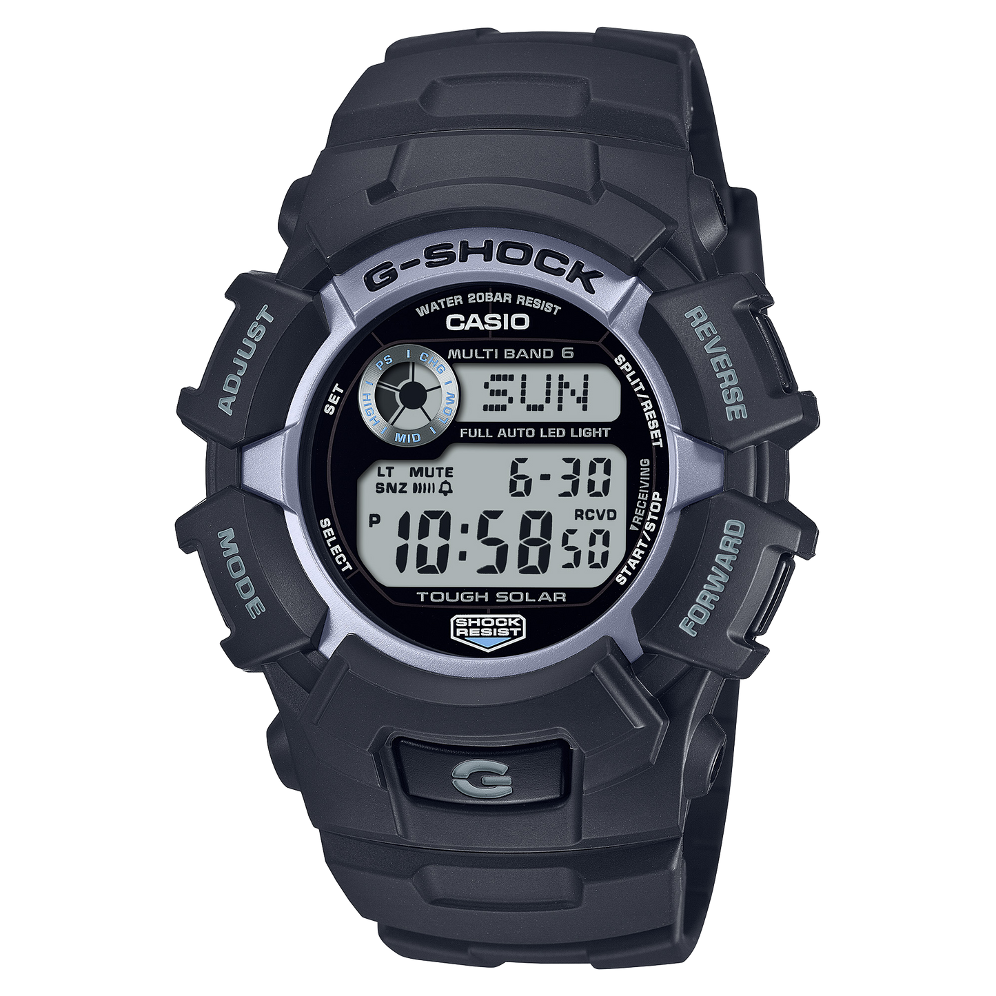 Casio GW2320FP-1A2 | G-SHOCK DIGITAL Blue, Light blue