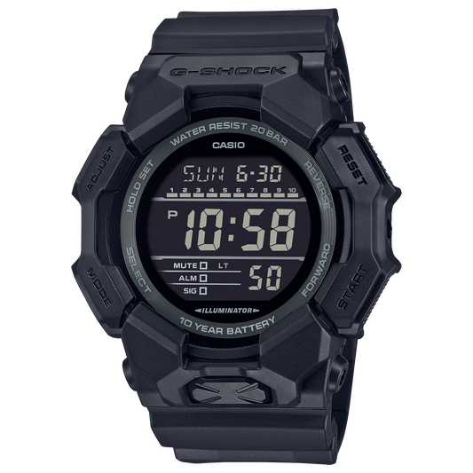 Casio GD010-1A1 | G-SHOCK DIGITAL Black