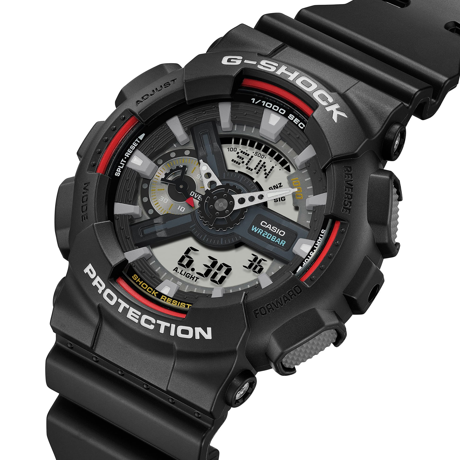 Casio GA110RL-1A | G-SHOCK ANALOG-DIGITAL Black