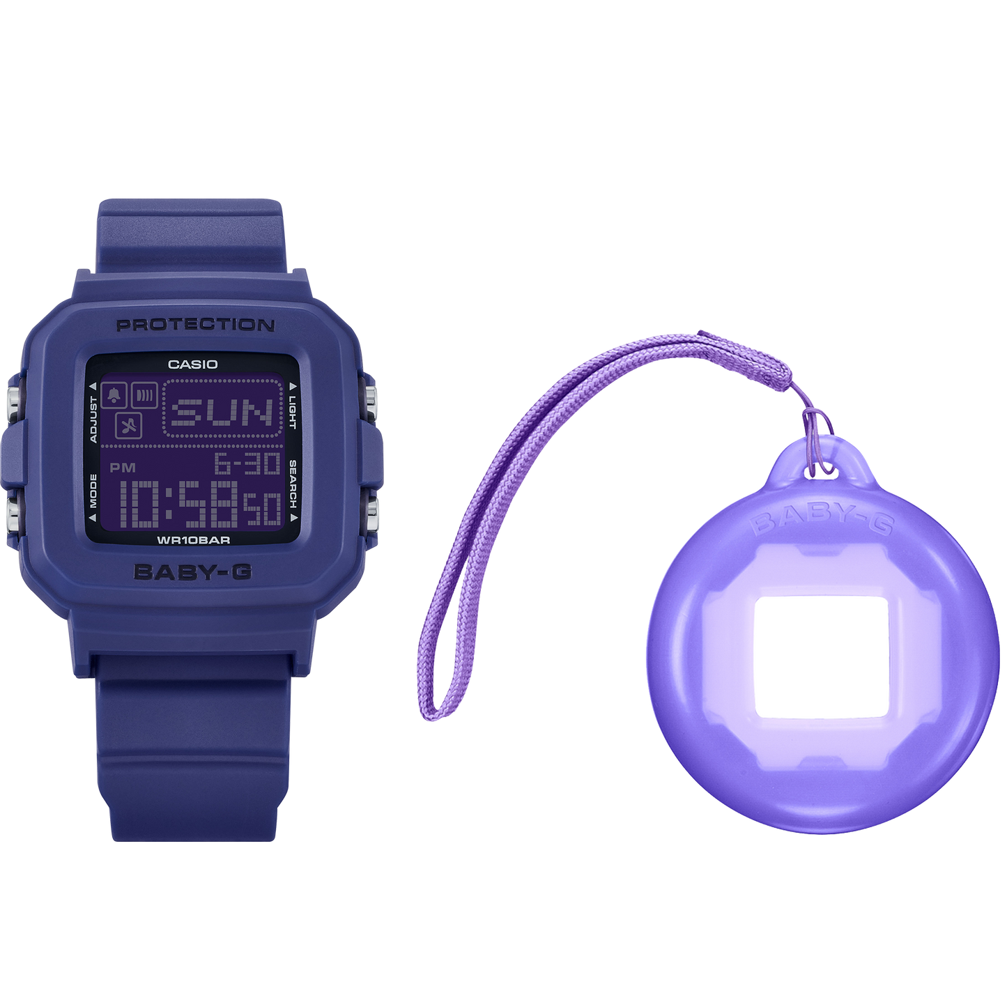Casio BGD10K-2 | BABY-G DIGITAL Blue, Light blue