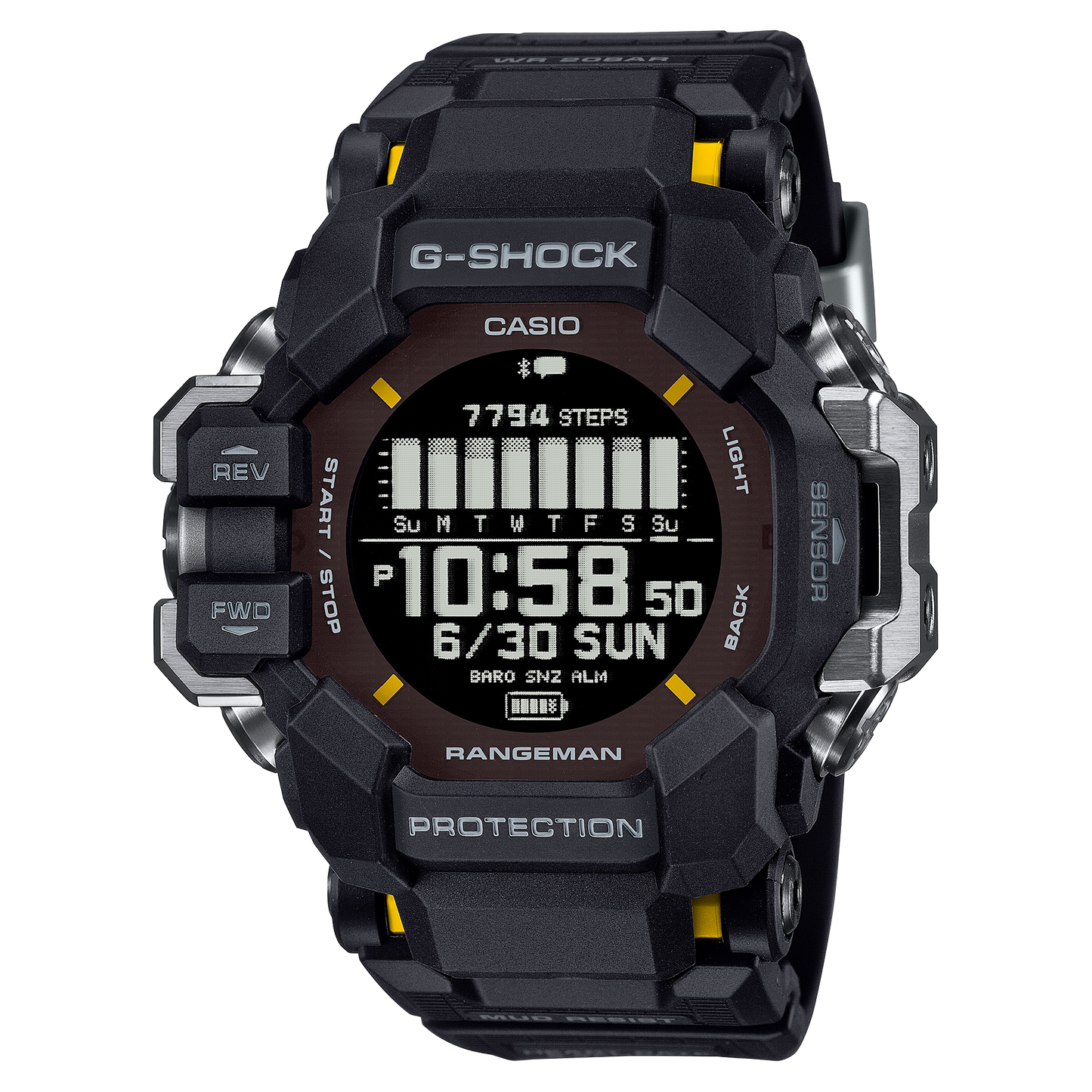 Casio GPRH1000-1 | Black Master of G Rangeman GPS Watch | Casio G-SHOCK