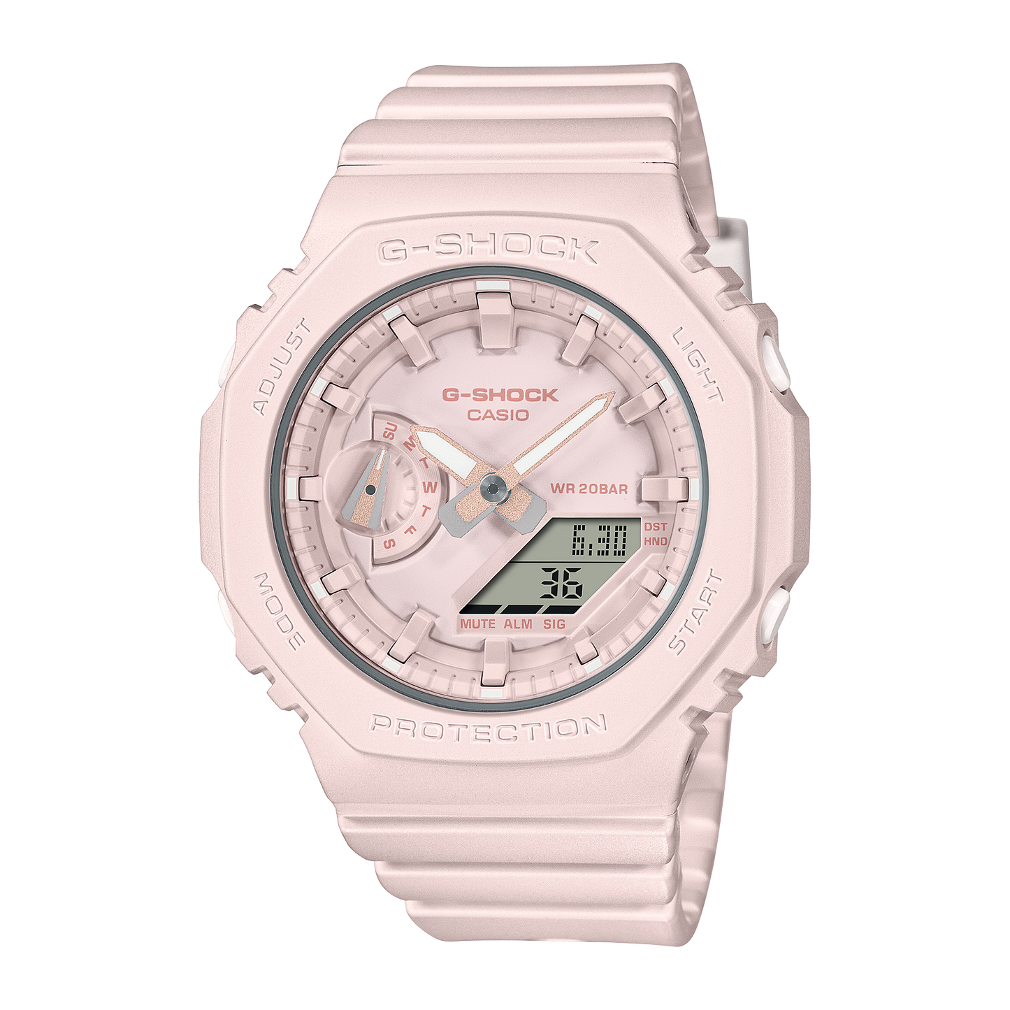 Casio GMAS2100BA4A | G-SHOCK ANALOG-DIGITAL Pink