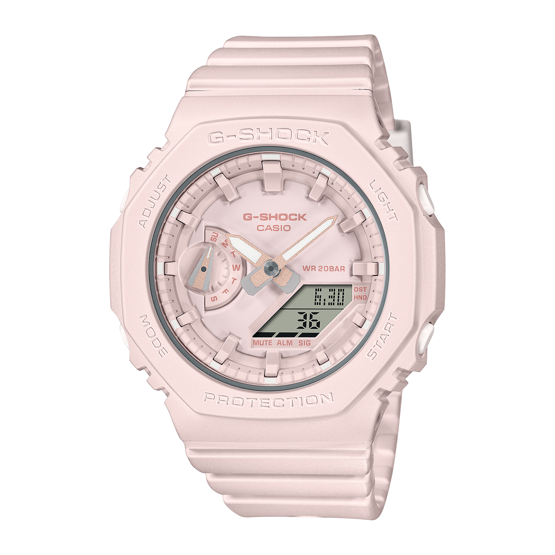 Casio GMAS2100BA4A | G-SHOCK ANALOG-DIGITAL Pink
